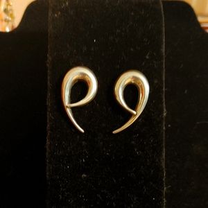 Silver earings